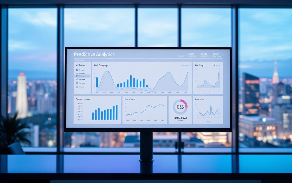 AI predictive analytics dashboard