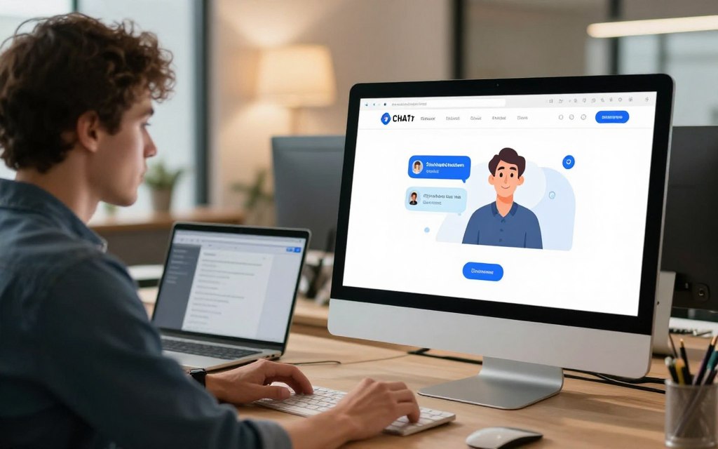 how to use chatbot in website