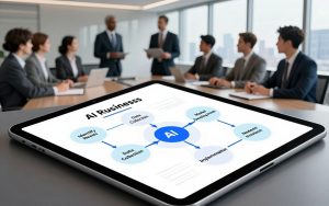 how to implement ai into a business